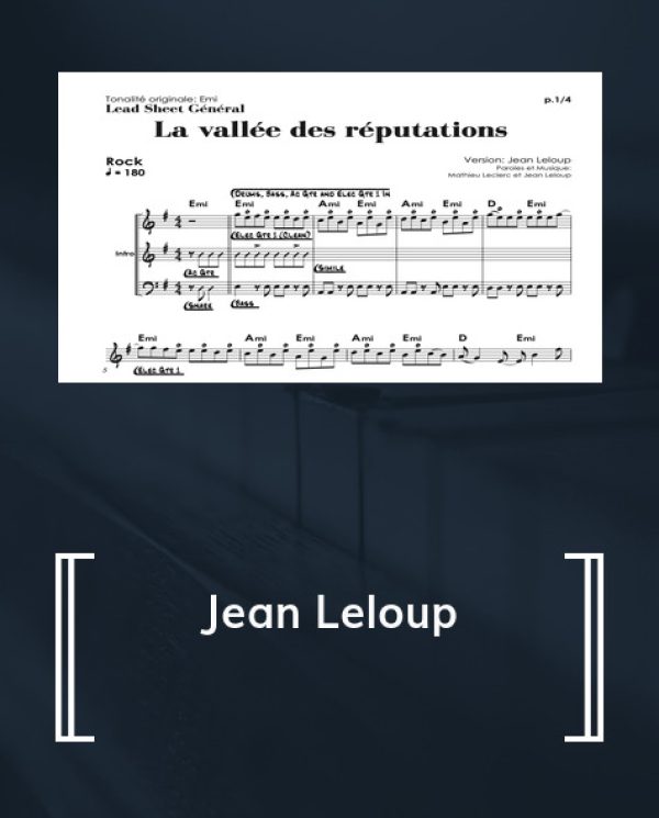 La vallée des réputations