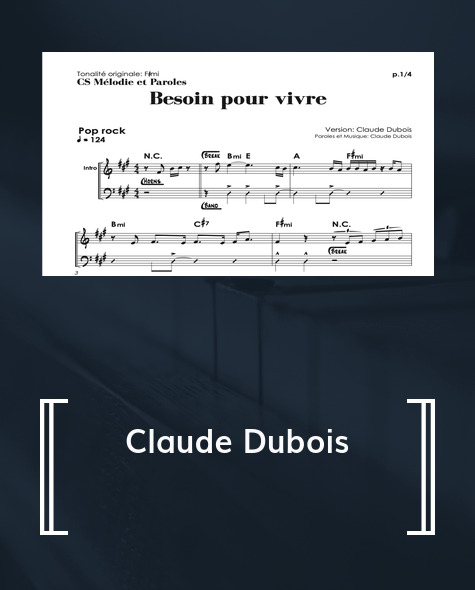 Besoin pour vivre