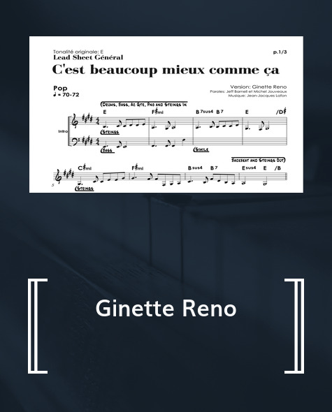 C'est beaucoup mieux comme ça