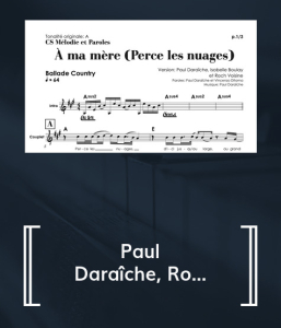 À ma mère (Perce les nuages)