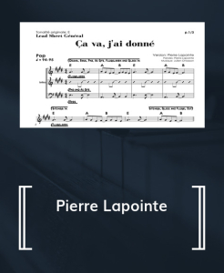 Ça va, j’ai donné