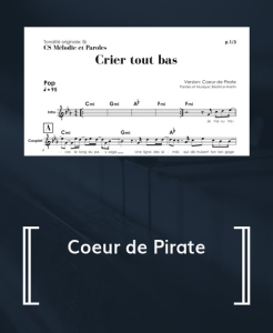 Crier tout bas