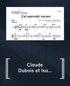 J’ai souvenir encore