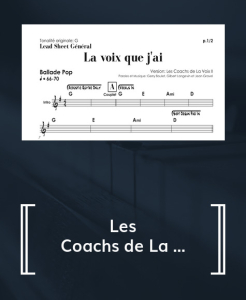 La voix que j’ai
