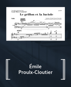 Le grillon et la luciole