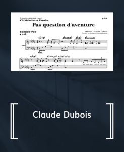 Pas question d’aventure