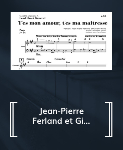 T’es mon amour, t’es ma maîtresse